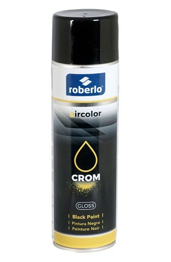 Roberlo 60027 Aircolor Crom Gloss Black - 500ml