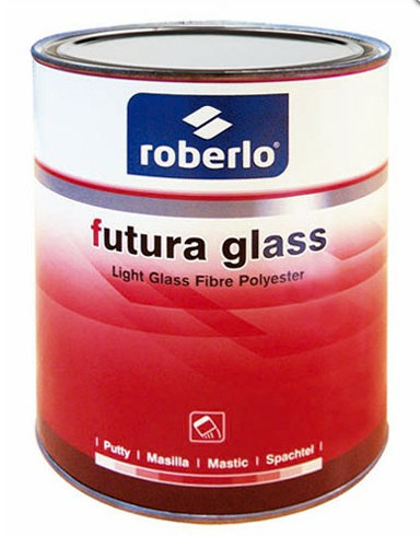 Roberlo FUTURA GLASS light fibre putty - 3L