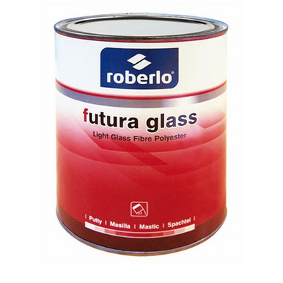 Roberlo FUTURA GLASS light fibre putty - 750ml 62333